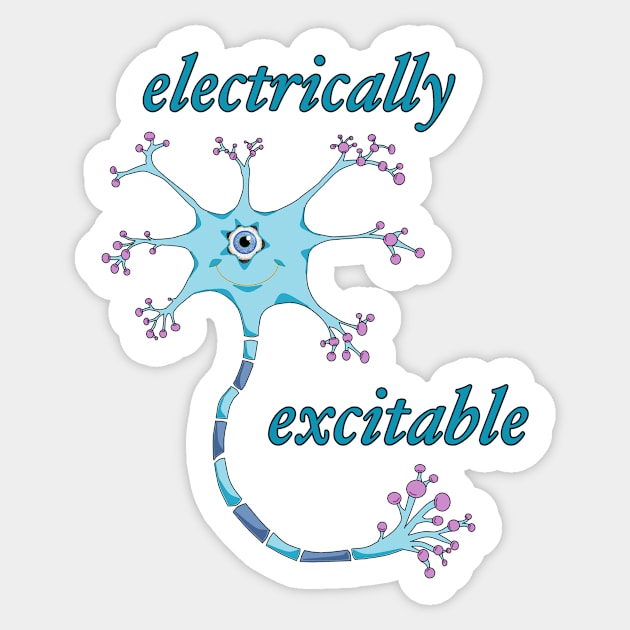 Electrically Excitable Sticker by Zenferren